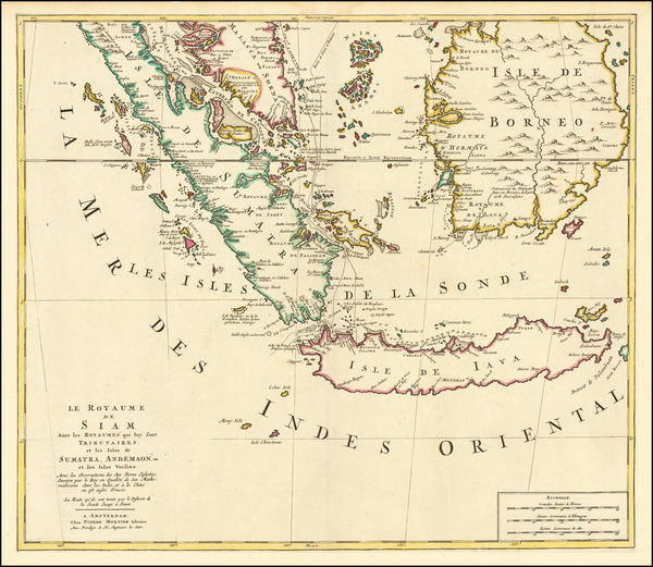 72-Southeast Asia, Singapore and Indonesia Map By Pierre Mortier