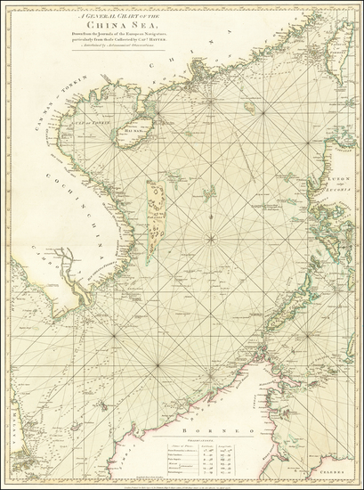 7-China, Southeast Asia, Philippines, Singapore and Thailand, Cambodia, Vietnam Map By Robert Say