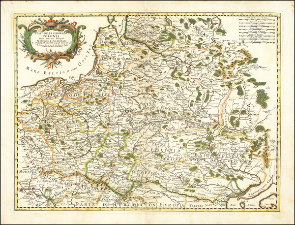 30-Poland Map By Giacomo Giovanni Rossi