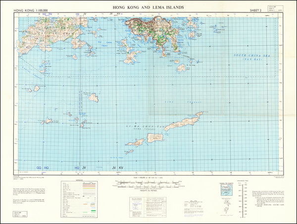 20-Hong Kong Map By War Office