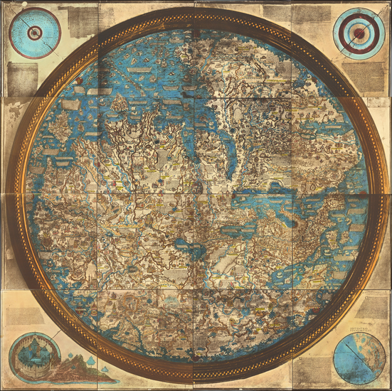83-World Map By Carlo Naya