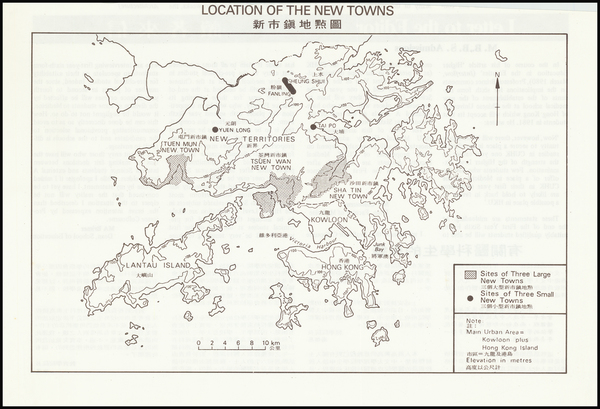 14-Hong Kong Map By Anonymous