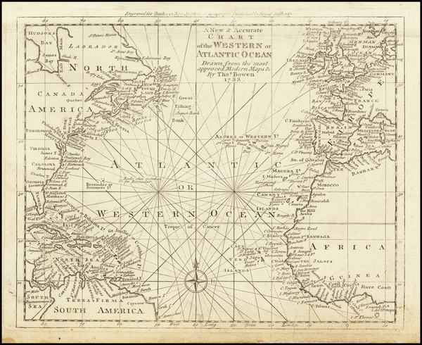 82-Atlantic Ocean Map By Thomas Bowen