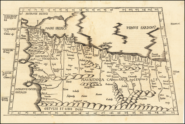 39-North Africa Map By Lorenz Fries