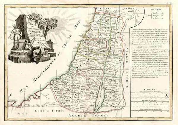 6-Asia and Holy Land Map By Jean Janvier