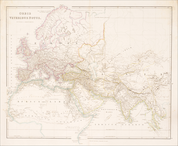 51-World Map By John Arrowsmith