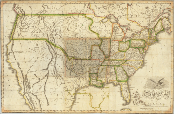 39-United States Map By Benjamin Warner