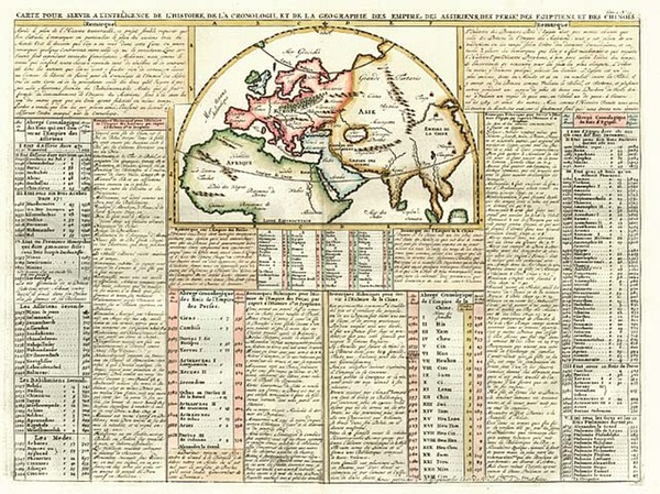 33-World and World Map By Henri Chatelain