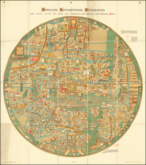 8-World and World Map By Eckstein & Stahle 