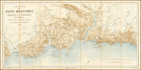 98-France Map By Rene Dugay-Trouin