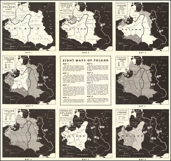 42-Poland Map By Alexander Bruce Boswell