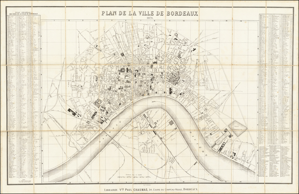 7-Grand Sud-Ouest Map By Paul Chaumas