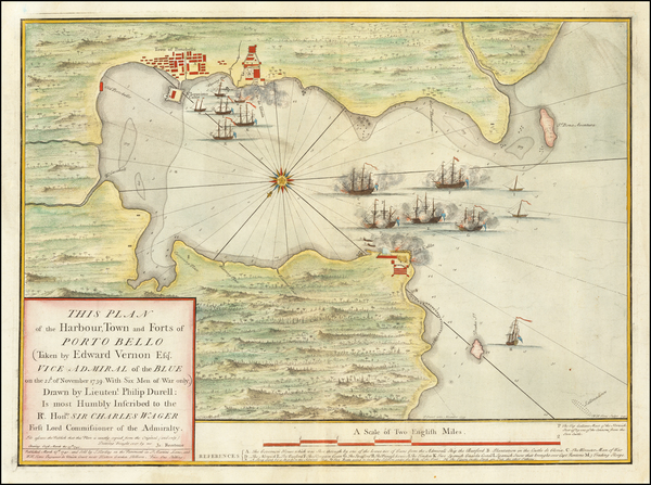 86-Central America Map By William Toms