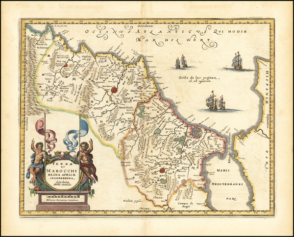 18-North Africa Map By Mattheus Merian