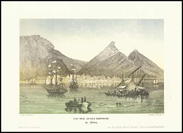 15-South Africa Map By H. Osti