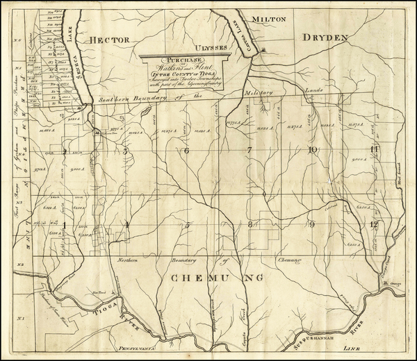 50-New York State Map By Anonymous