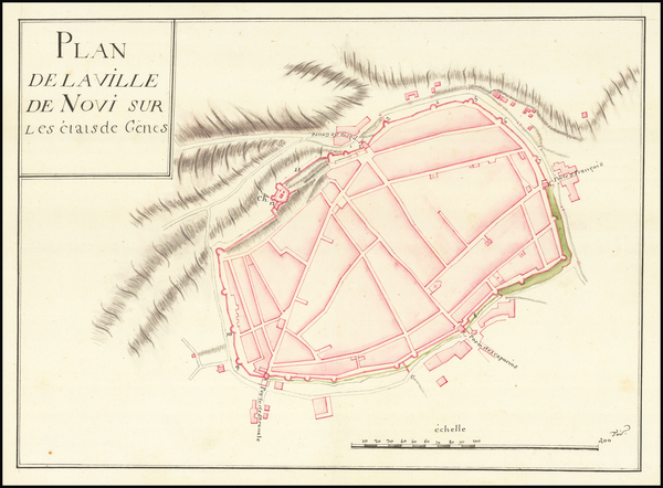 71-Northern Italy Map By Anonymous