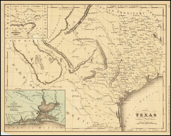 7-Texas Map By William McNally