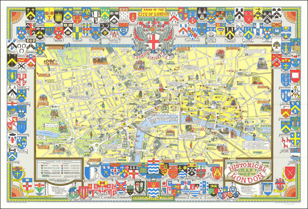 52-London Map By John Bartholomew