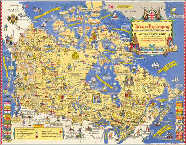 12-Pictorial Maps and Canada Map By Stanley Turner