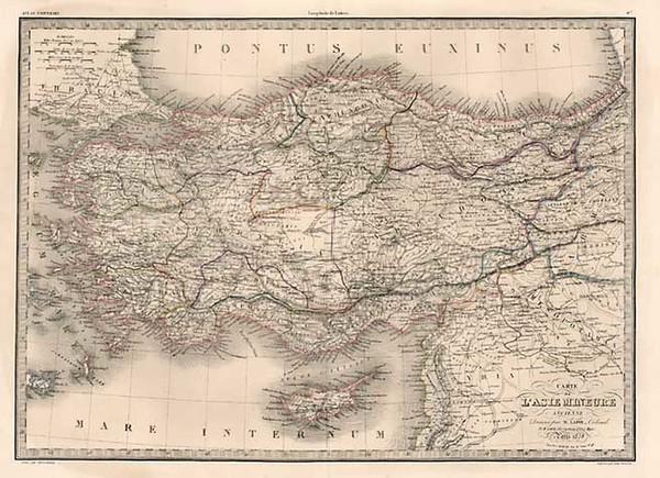 4-Europe, Turkey, Mediterranean, Asia, Turkey & Asia Minor and Balearic Islands Map By Alexan