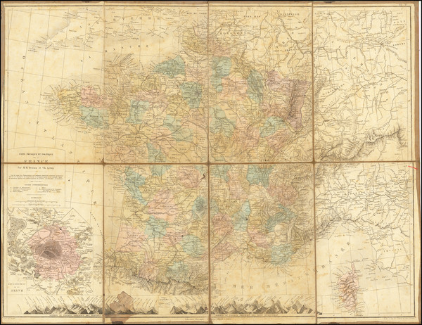 19-France Map By Drioux et Leroy