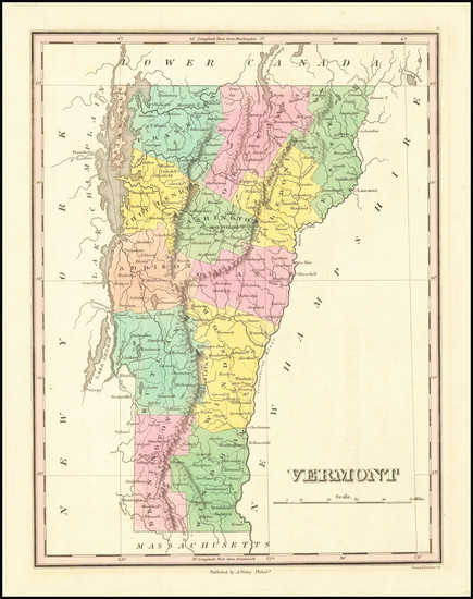 33-Vermont Map By Anthony Finley