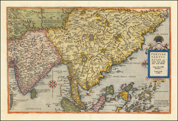 68-China, India, Southeast Asia, Philippines, Other Islands and Central Asia & Caucasus Map By