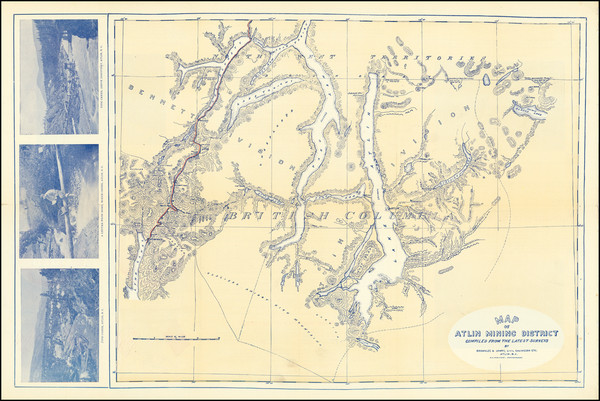 44-Alaska and Canada Map By Brownlee & Lowry