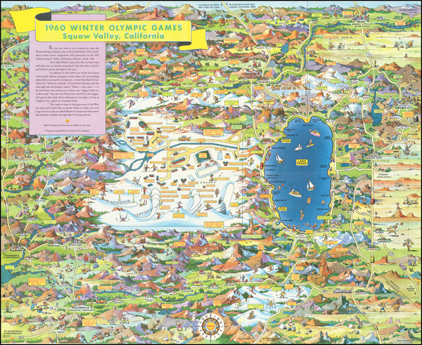 8-Nevada, Pictorial Maps and California Map By Don Bloodgood