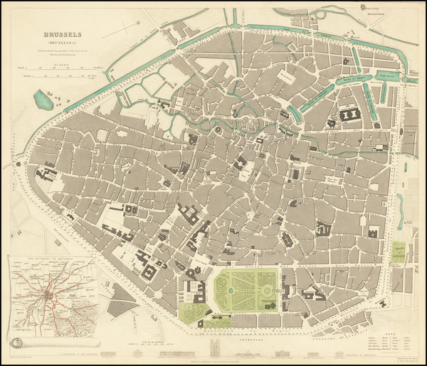 46-Belgium Map By SDUK