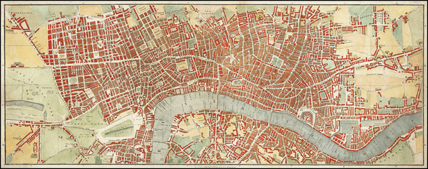 91-London Map By P. Phillips