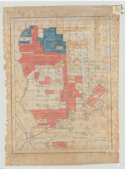 7-Texas Map By Various Makers