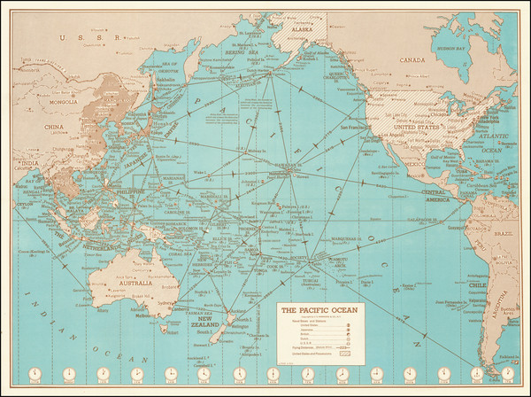 13-World, Pacific Ocean, Hawaii, Japan, Philippines, Singapore, Malaysia, Pacific, Hawaii and Worl