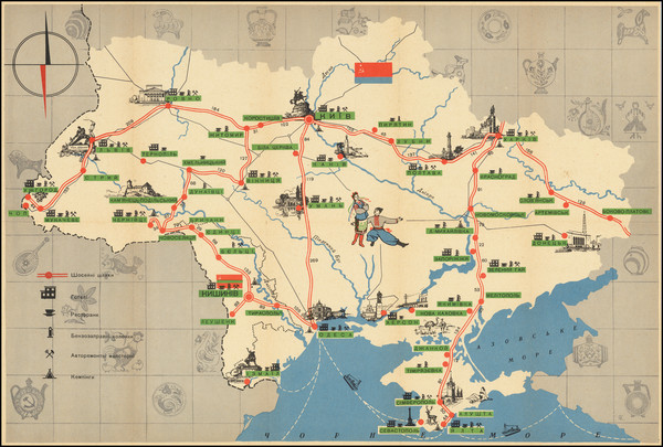 43-Ukraine Map By Ukrainian Ministry of Culture