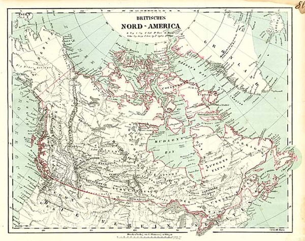 63-Alaska and Canada Map By Carl Flemming