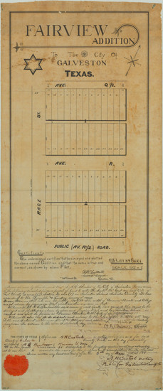 3-Texas Map By R.W. Luttrell