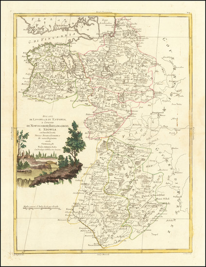 76-Central & Eastern Europe and Baltic Countries Map By Antonio Zatta