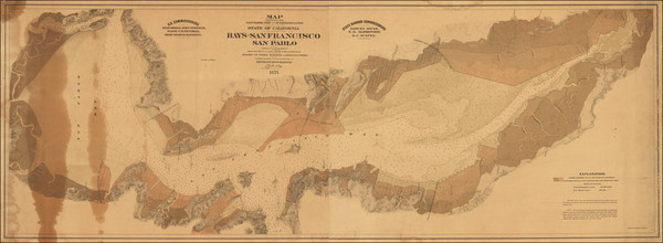 80-San Francisco & Bay Area Map By Britton & Rey / T.J. Arnold