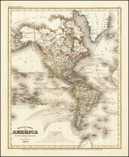 22-America Map By Joseph Meyer