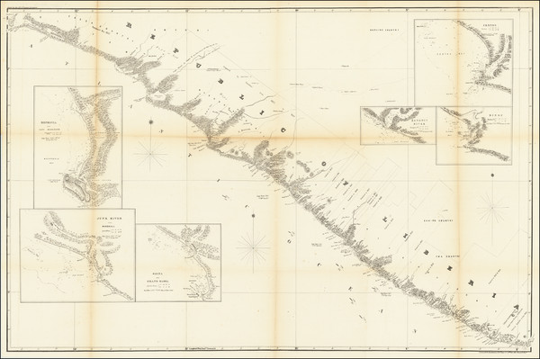 83-West Africa Map By United States Dept. of the Navy