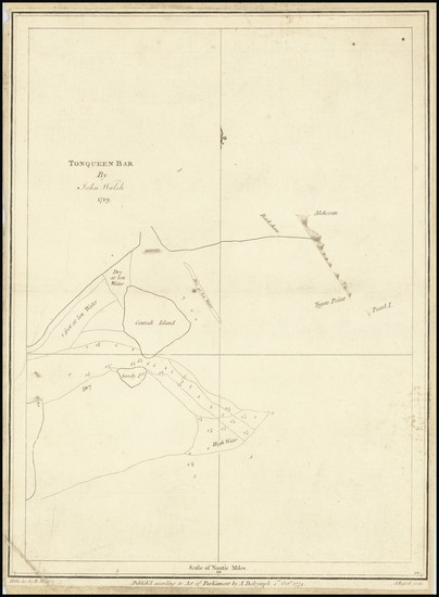 84-Thailand, Cambodia, Vietnam Map By Alexander Dalrymple