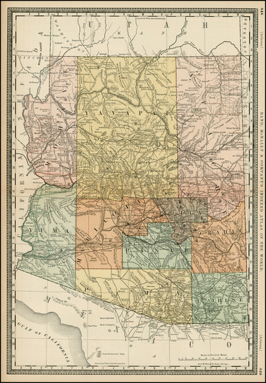 71-Southwest Map By Rand McNally & Company