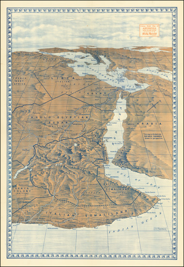 39-East Africa Map By Daily Herald  &  S.J. Turner