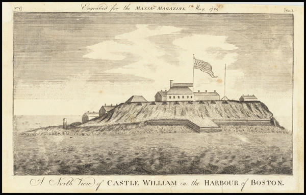 51-Massachusetts and Boston Map By Samuel Hill / Massachusetts Magazine