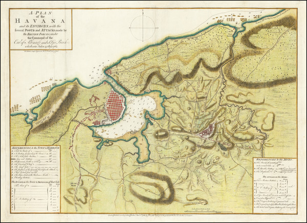 92-Cuba Map By Thomas Kitchin