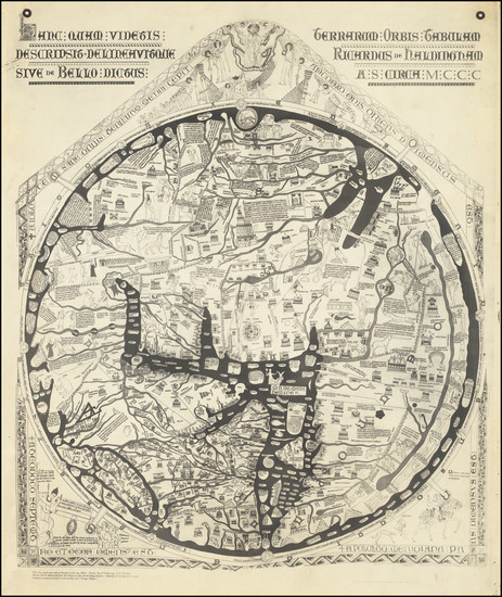 3-World Map By Anonymous / Edward Stanford