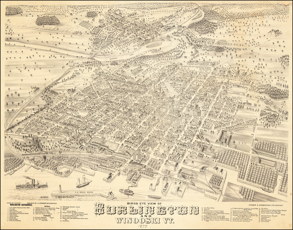 100-Vermont Map By J.J. Stoner