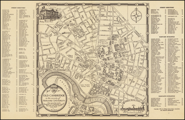 66-New England Map By Erwin Raisz