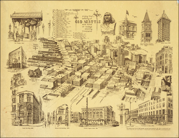 57-Washington Map By Neil M. Fredericksen